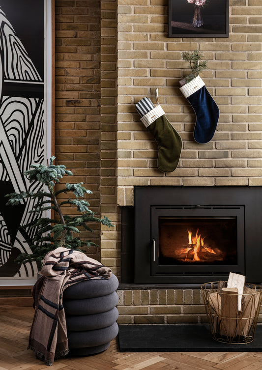 Ferm Living joulusukka vihreä