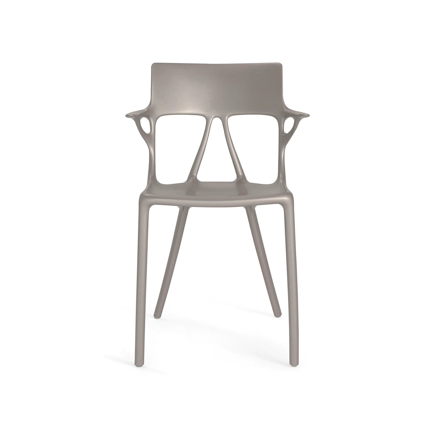 Kartell A.I. tuoli metallinharmaa