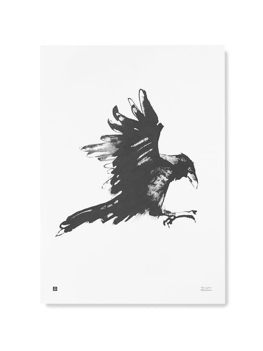 Teemu Järvi Illustrations Korppi juliste