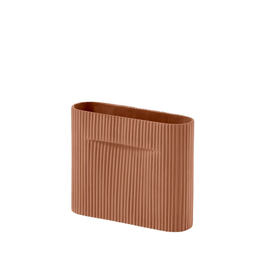 Muuto Ridge S vaasi terrakotta