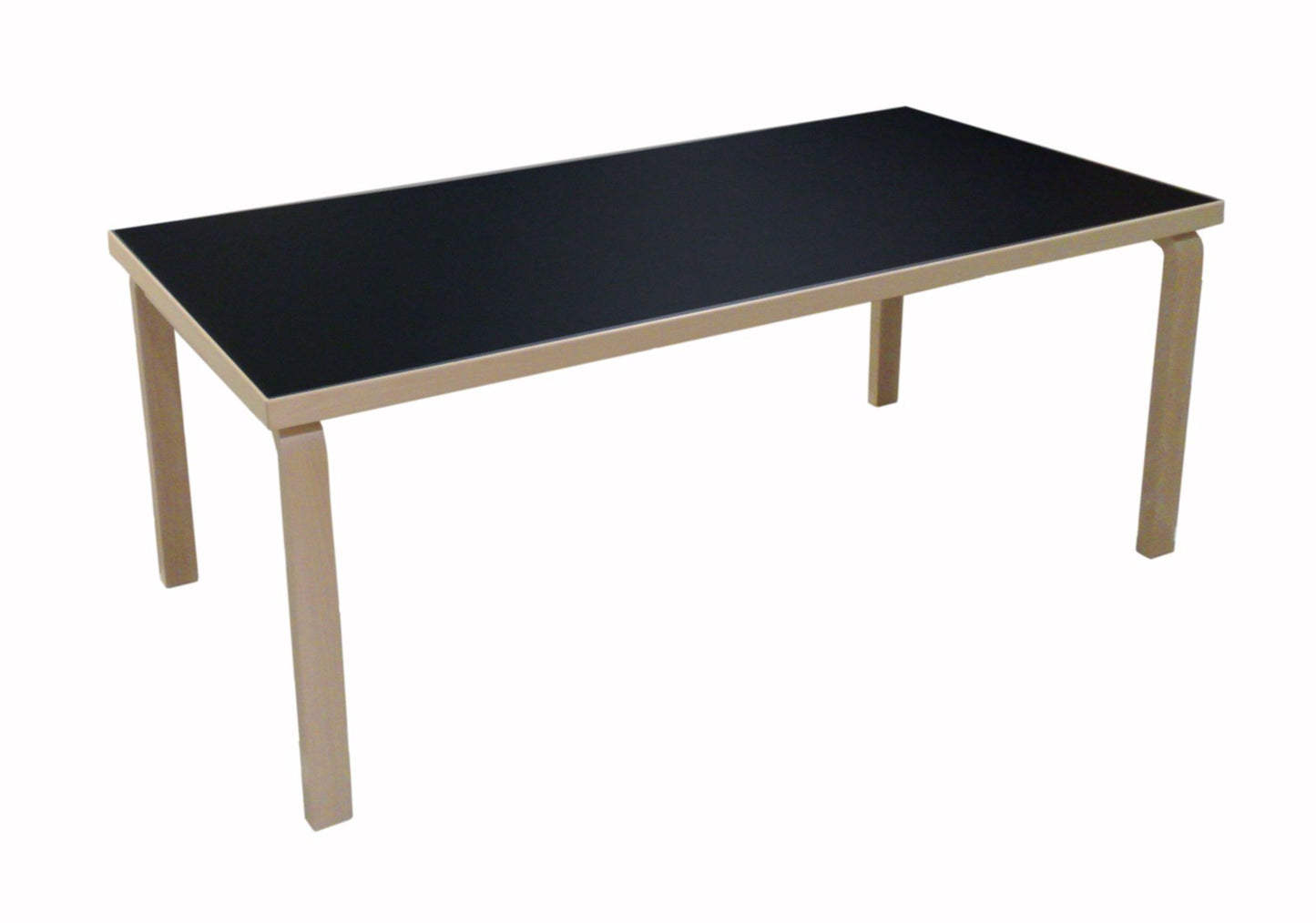 Artek 86A pöytä musta linoleum