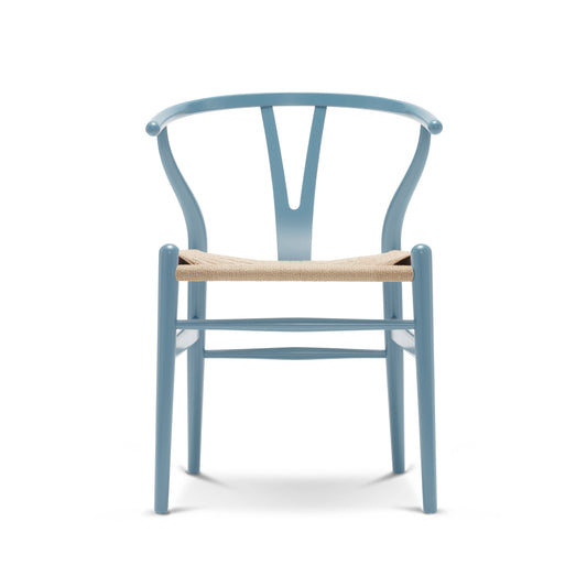 Carl Hansen & Søn CH24 Wishbone teräksensininen pyökki/luonnonväri