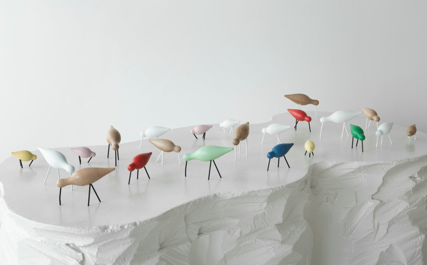 Normann Copenhagen Shorebird L vihreä/musta