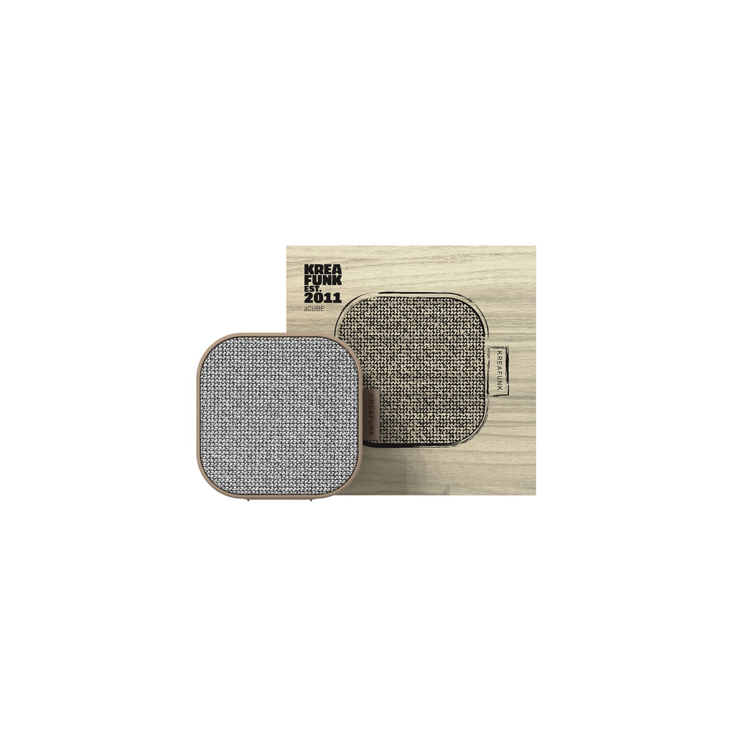 KREAFUNK aCUBE Bluetooth-kaiutin hiekka