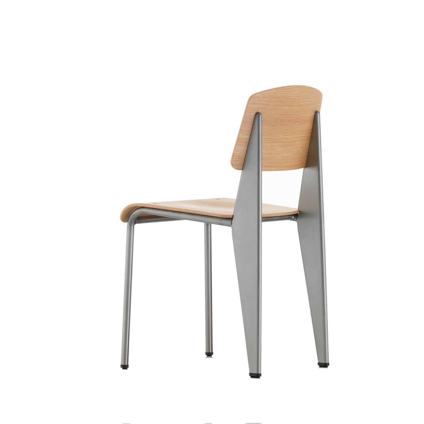 Vitra Standard tuoli tammi/teräs