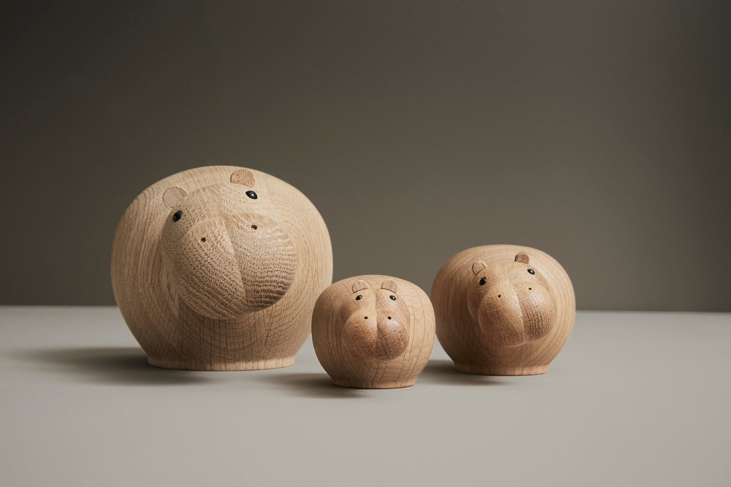 WOUD Hibo Hippopotamus mini tammi