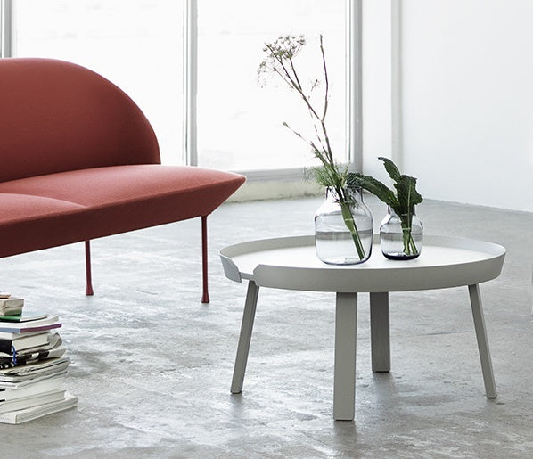 Muuto Silent maljakko harmaa