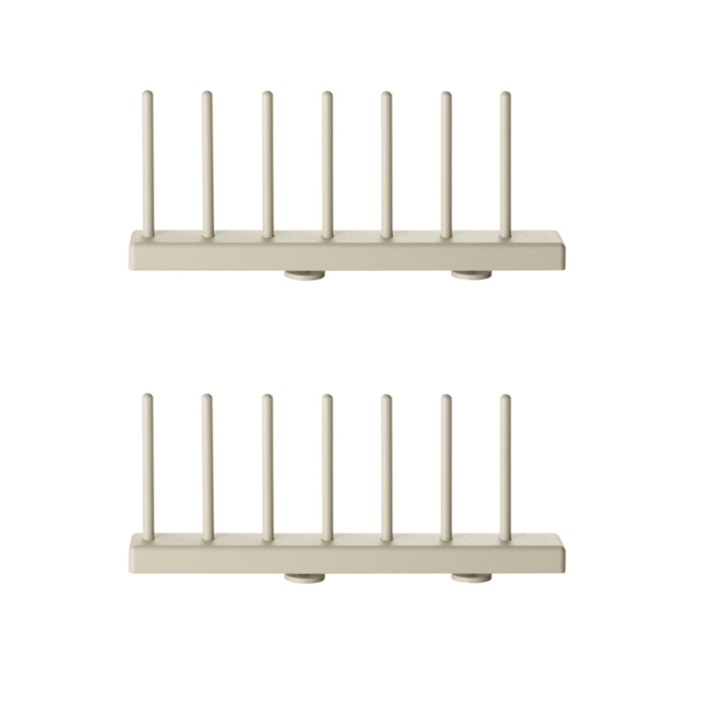 String System lautasteline 20cm beige 2kpl