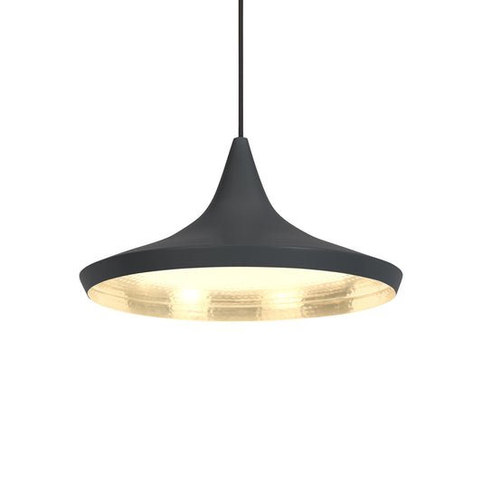 Tom Dixon Beat Light Wide valaisin musta