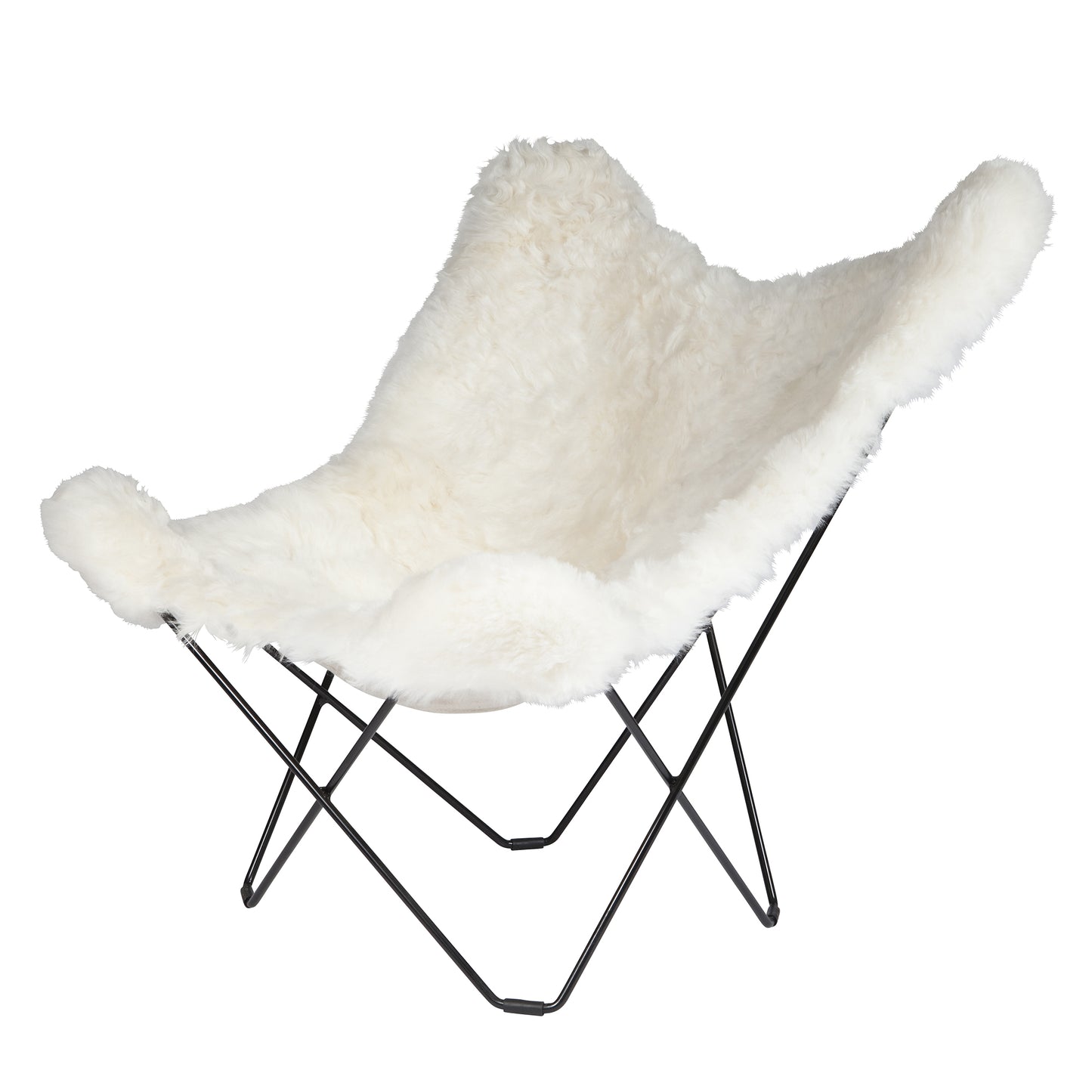 Cuero Iceland Mariposa Shorn valkoinen