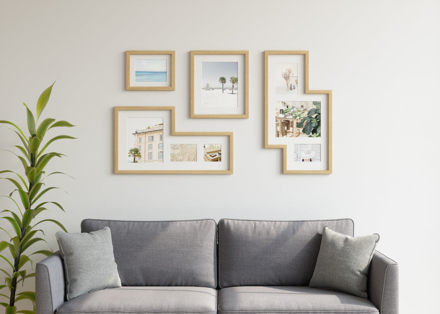 Umbra Mingle Gallery kehykset 4kpl natural