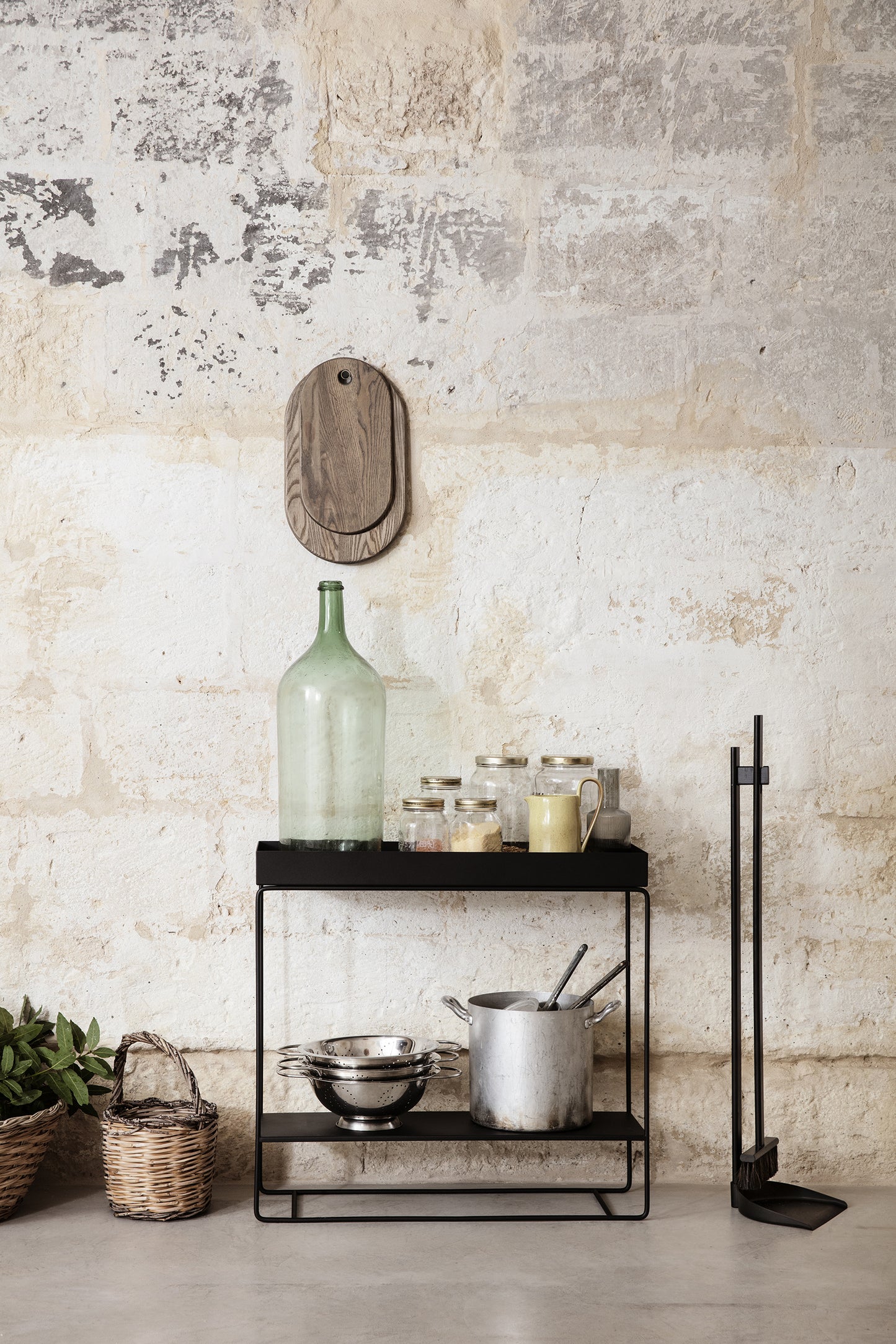 Ferm Living Plant box kaksikerroksinen musta