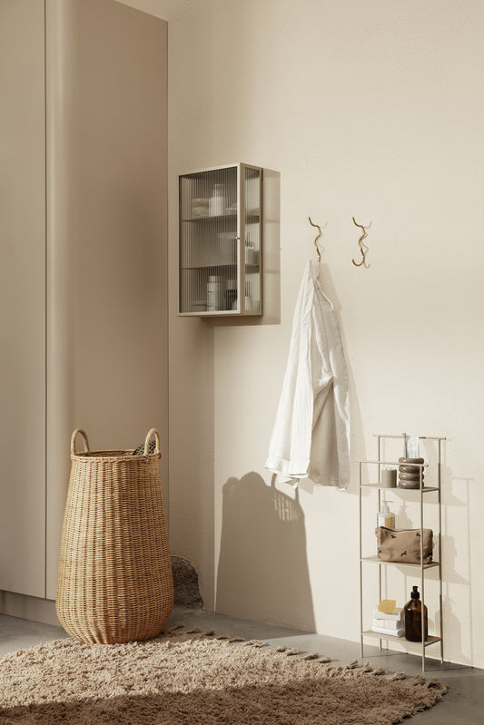 Ferm Living punottu pyykkikori