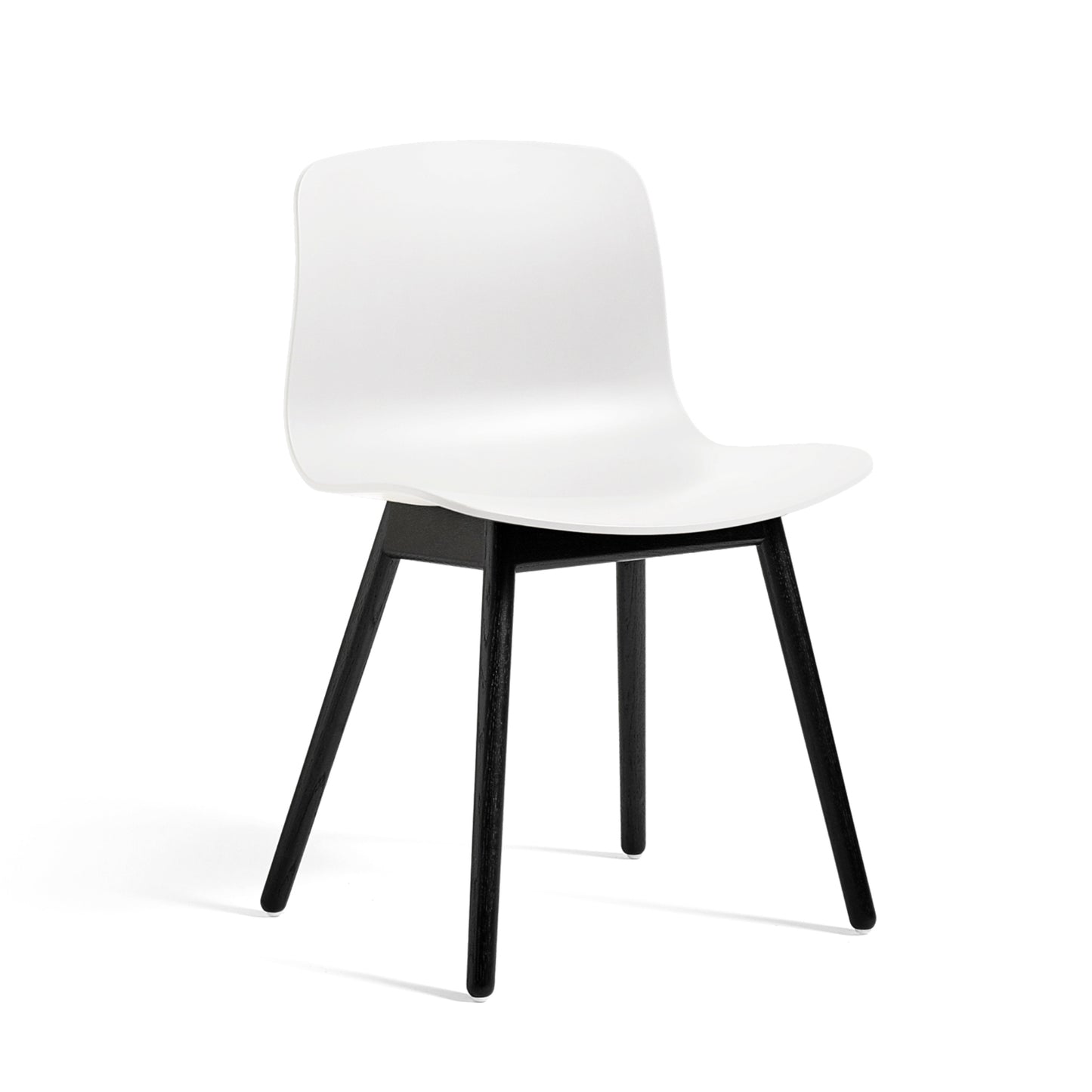 HAY About a Chair AAC12 valkoinen/musta tammi
