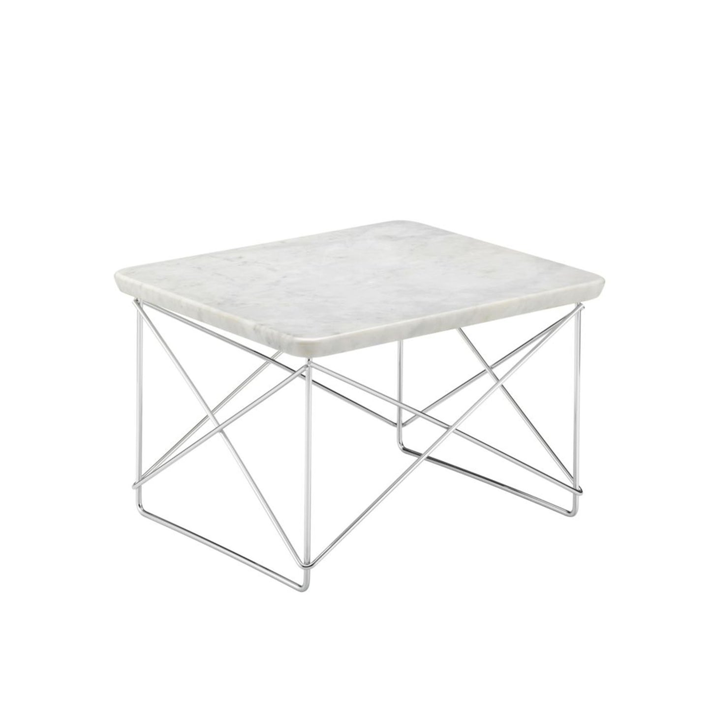 Vitra Eames LTR Occasional pöytä marmori/kromi