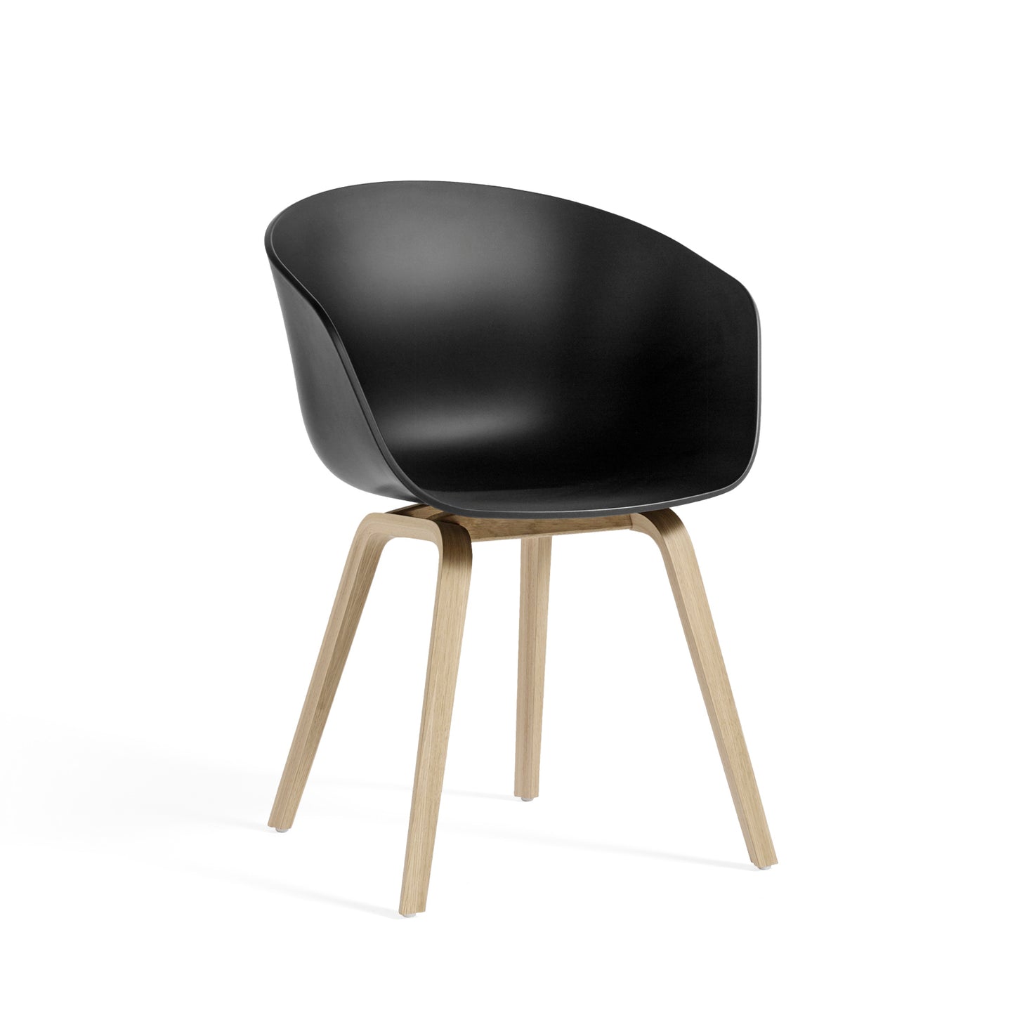 HAY About a Chair AAC22 musta/tammi