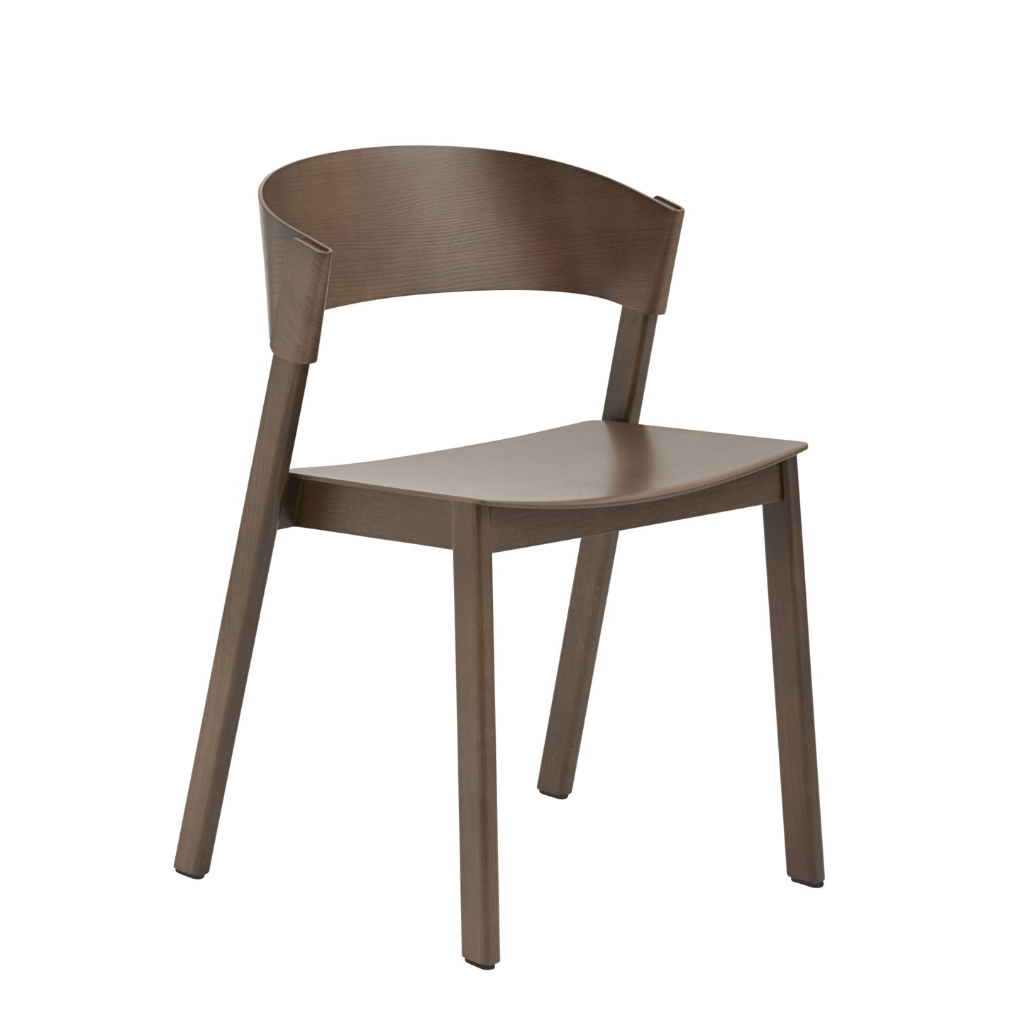 Muuto Cover tuoli tummanruskea