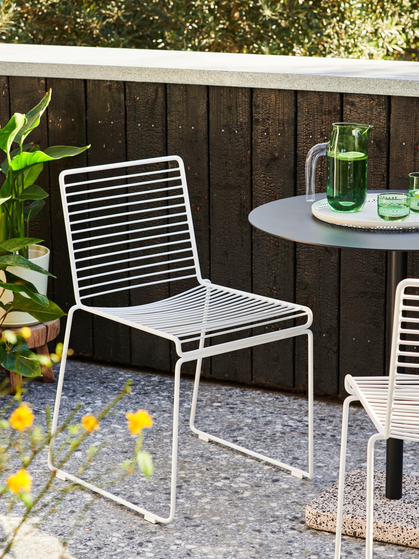 HAY Hee Dining Chair vihreä