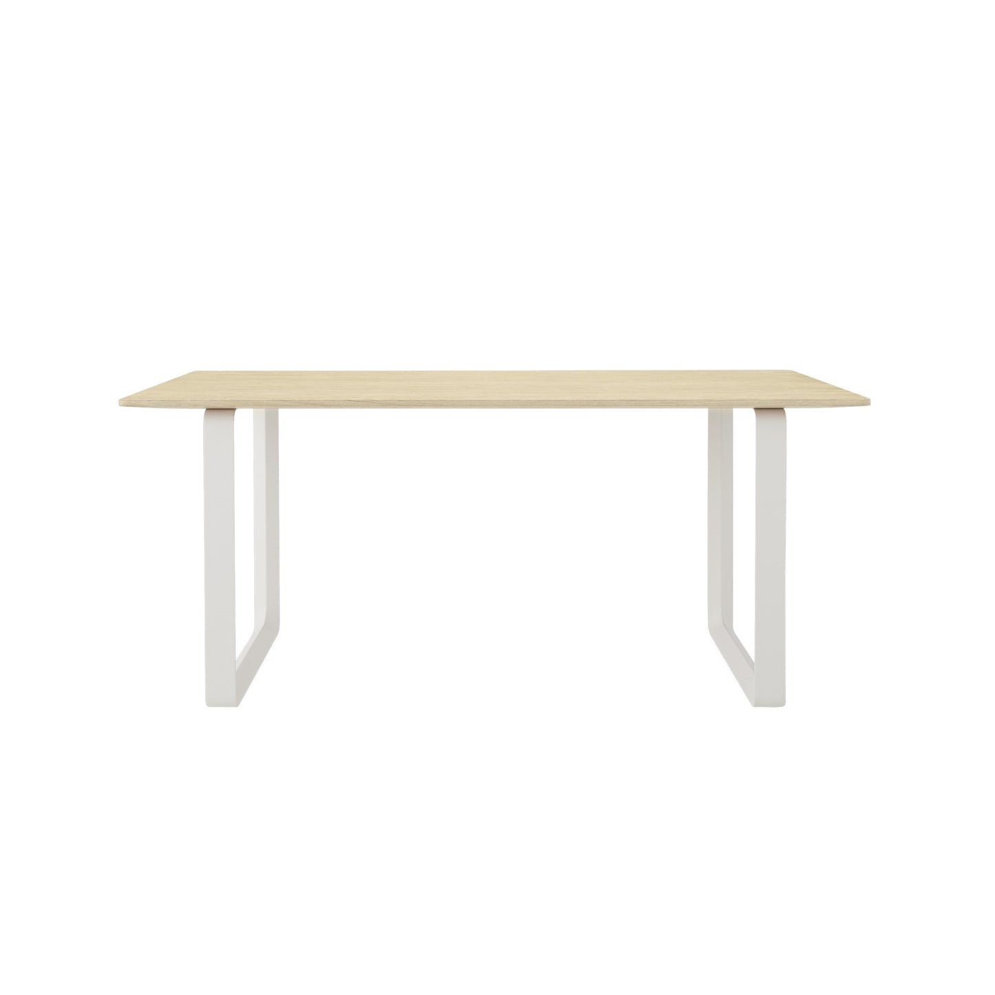 Muuto 70/70 pöytä 170x85 massiivitammi/valkoinen