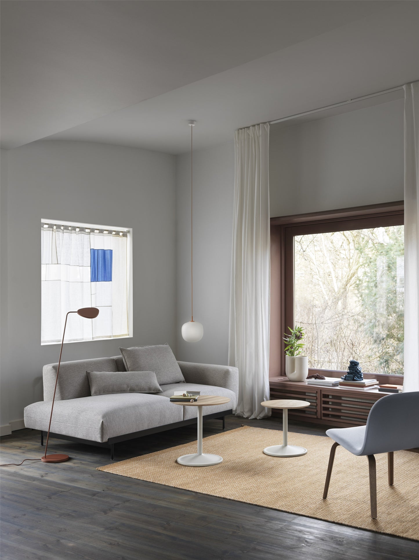 Muuto In Situ moduulisohva 2-istuttava Clay 12/musta