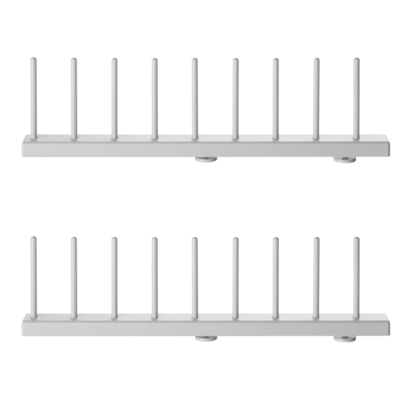 String System lautasteline 30cm harmaa 2kpl