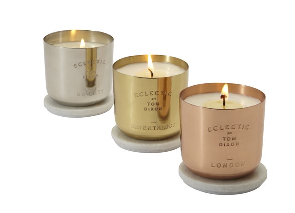 Tom Dixon Scent London tuoksukynttilä kupari