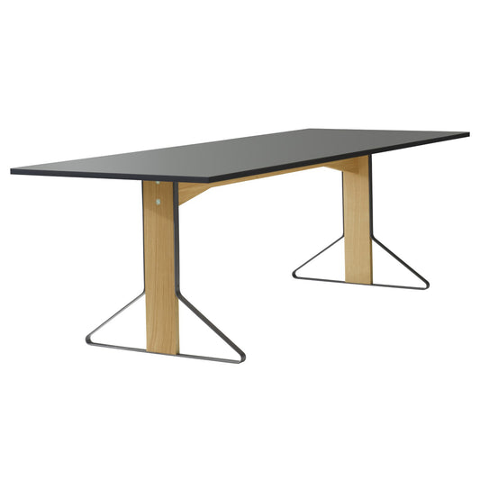 Artek Kaari REB 002 pöytä harmaa linoleum/tammi