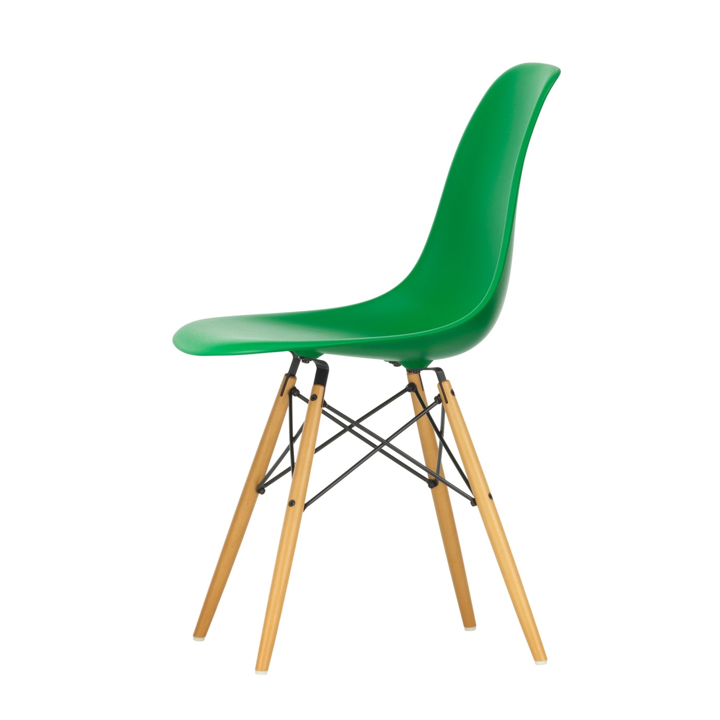 Vitra Eames DSW tuoli vihreä/vaahtera