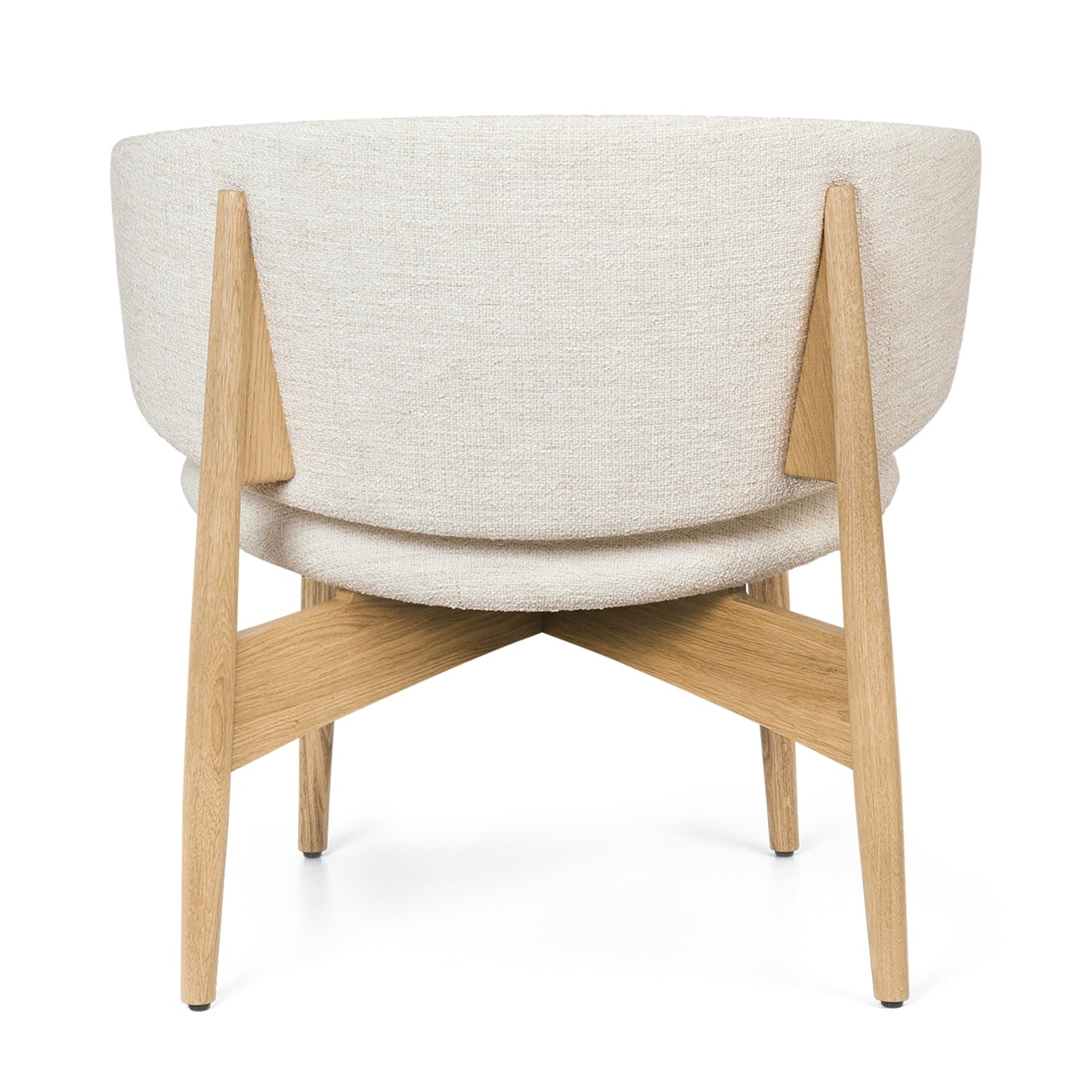 Ferm Living Herman lepotuoli tammi/valkoinen