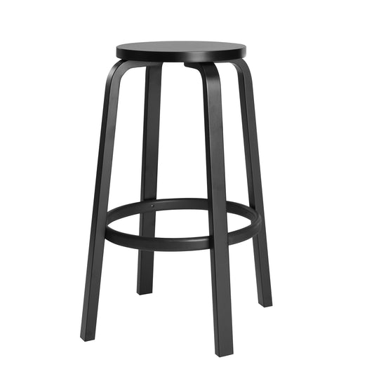 Artek 64 baarijakkara maalattu musta