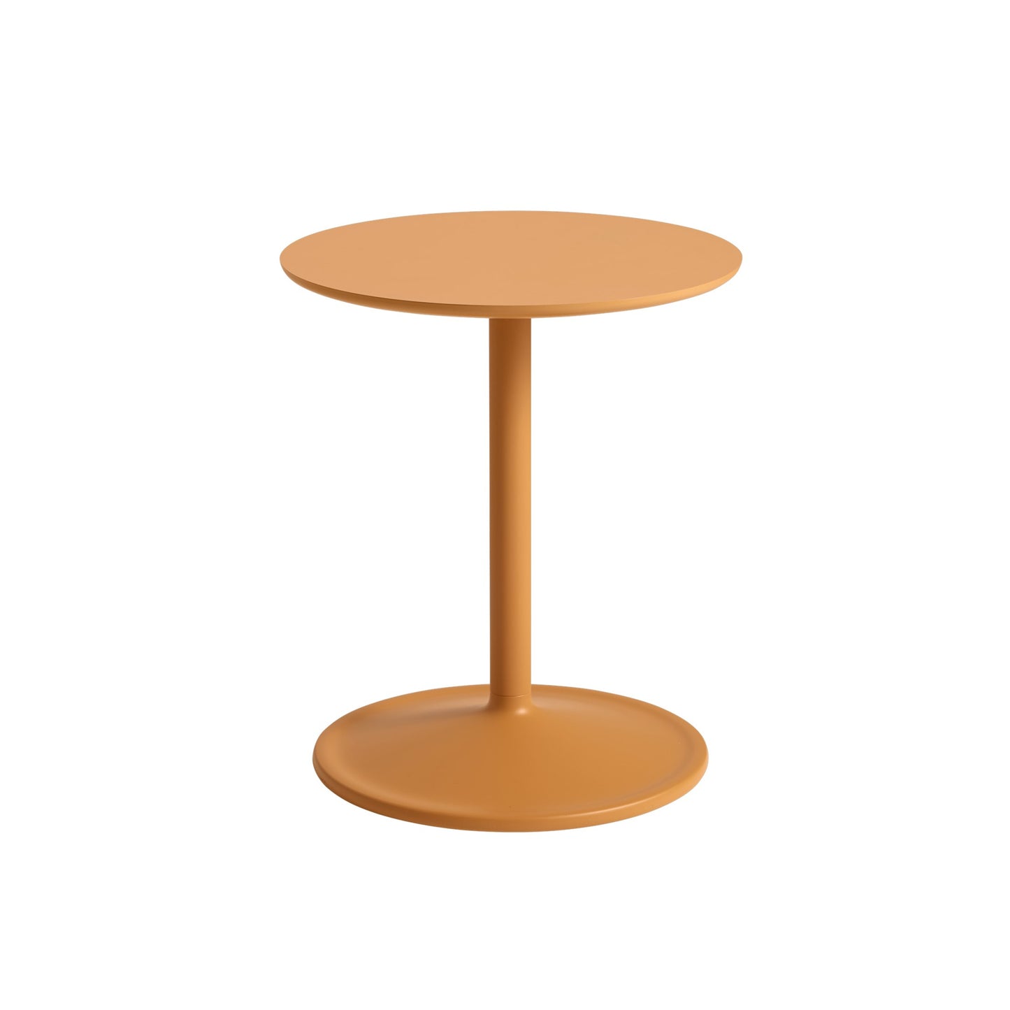 Muuto Soft sivupöytä Ø41 korkea oranssi