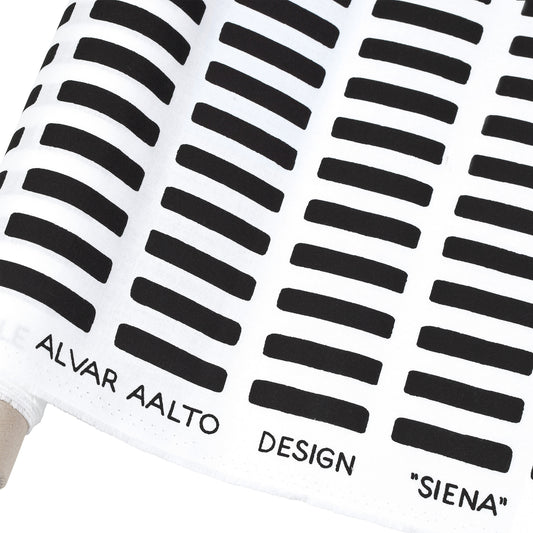 Artek Siena puuvillakangas musta