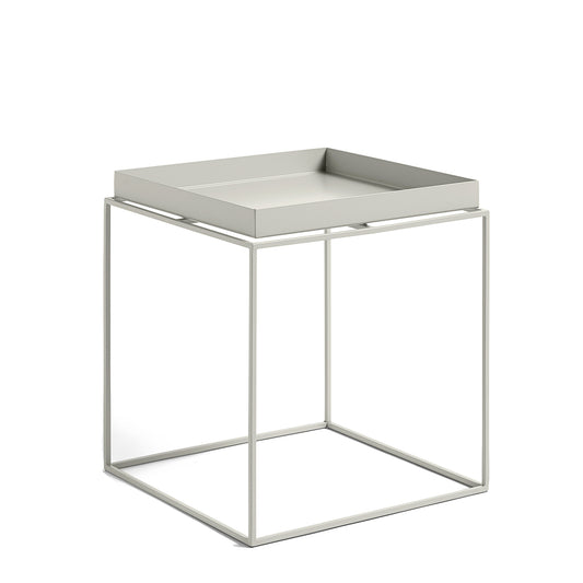 HAY Tray pöytä 40x40 harmaa