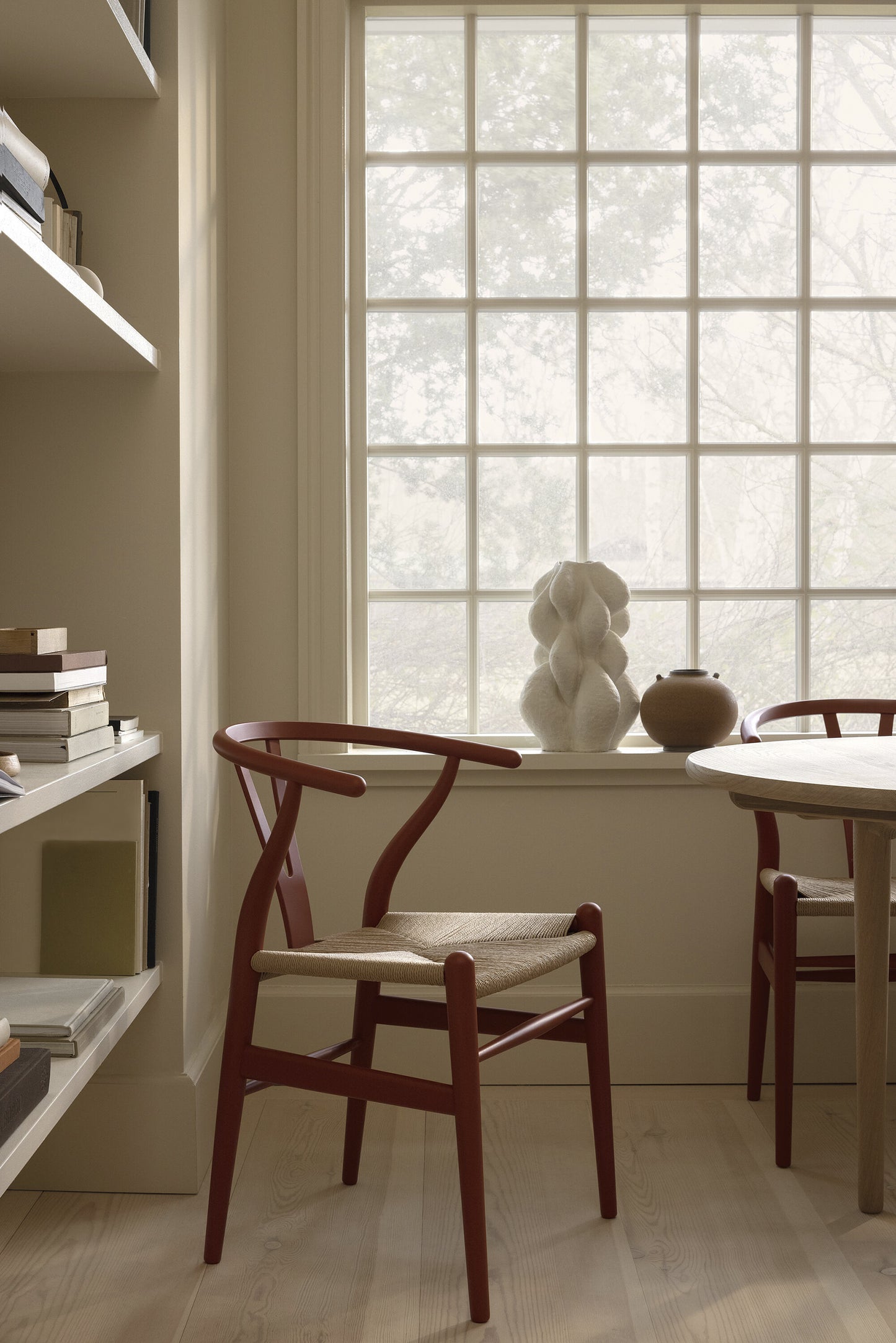 Carl Hansen & Søn CH24 Wishbone Soft Terracotta pyökki/luonnonväri