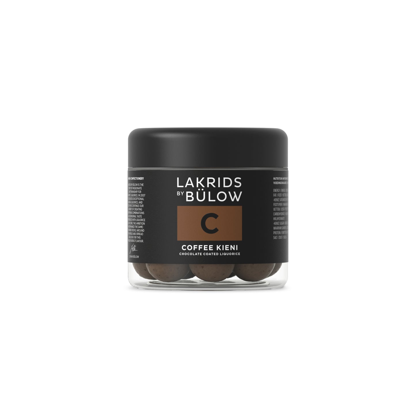 Lakrids by Bülow C - Coffee Kieni lakritsipurkki pieni