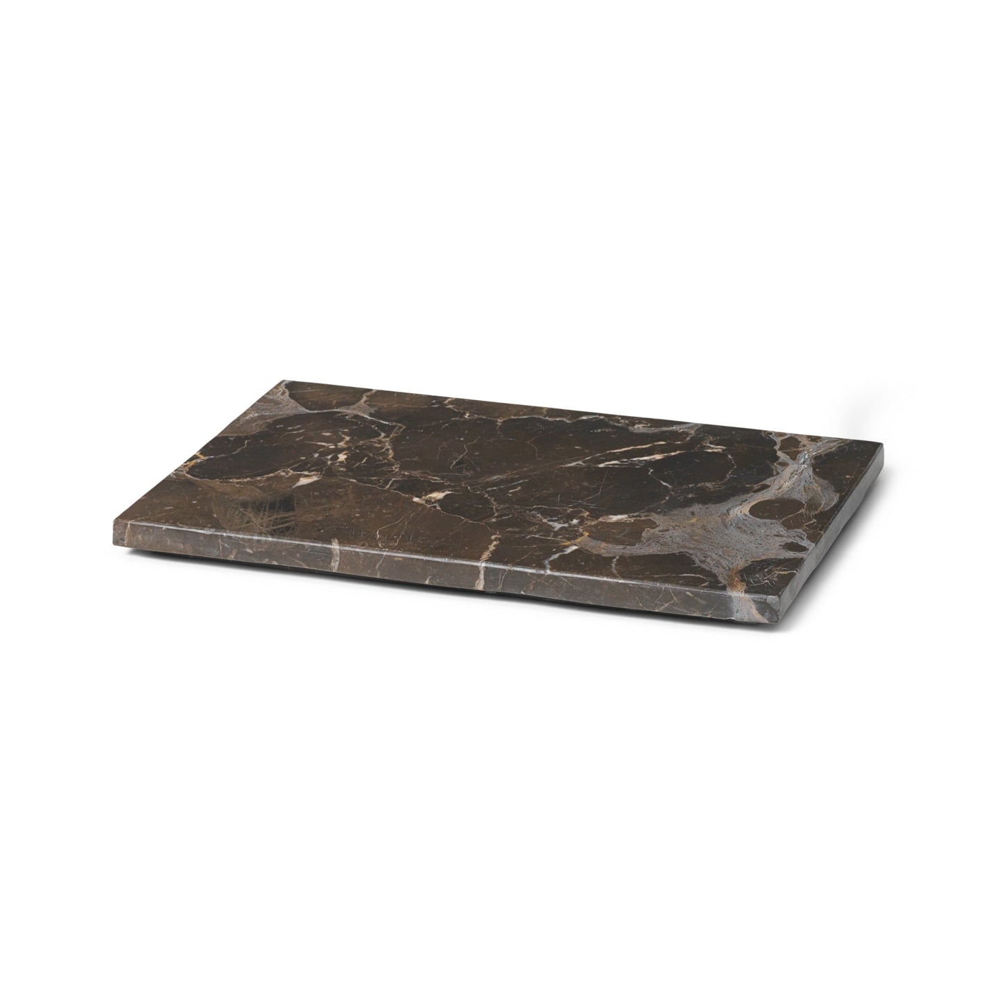 Ferm Living Plant box marmoritarjotin tummanruskea