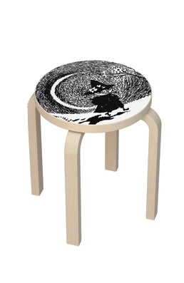 Artek E60 jakkara Muumi Nuuskamuikkunen