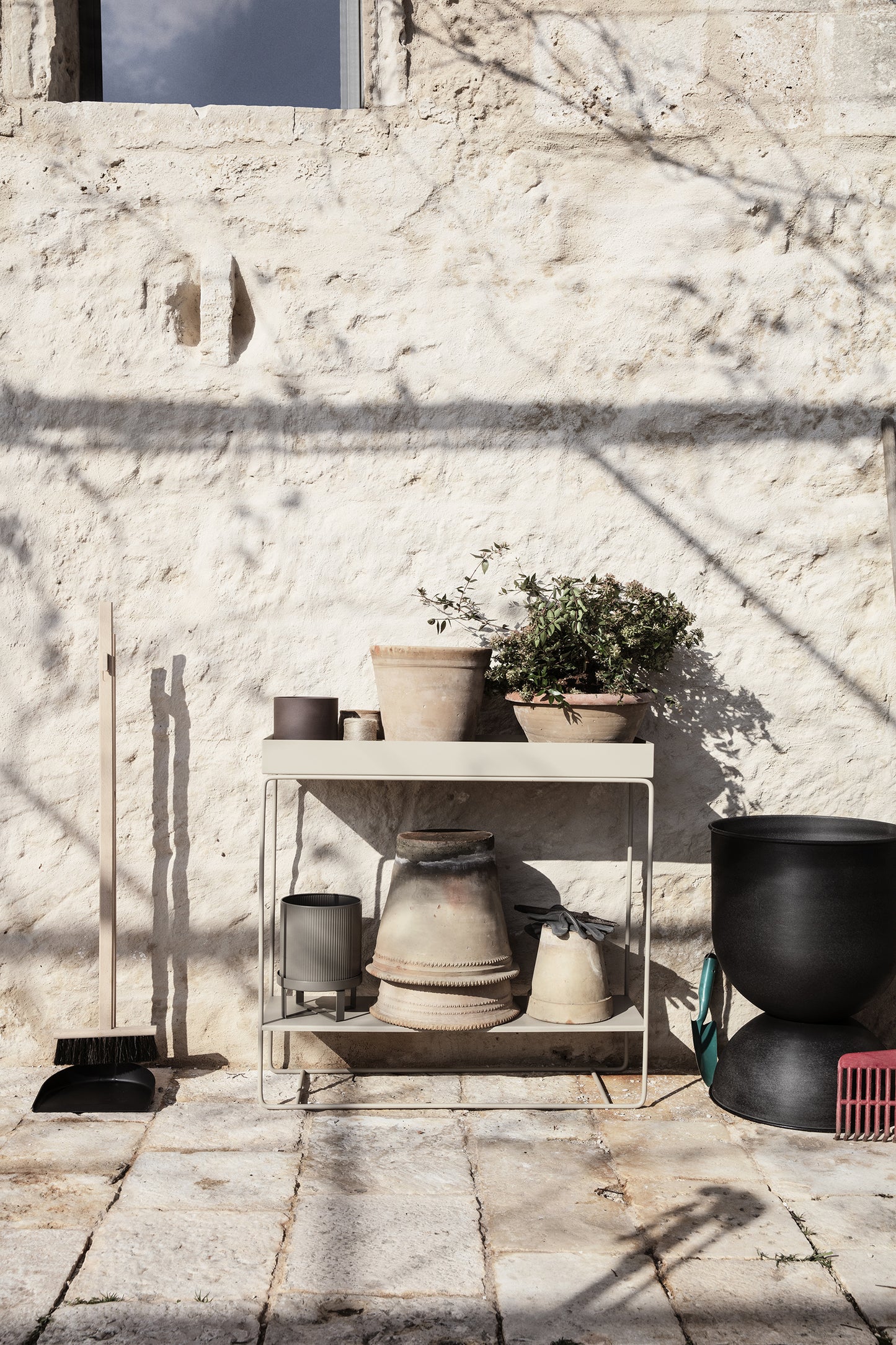 Ferm Living Plant box kaksikerroksinen cashmere