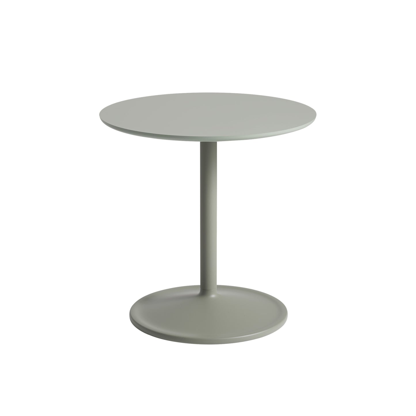 Muuto Soft sivupöytä Ø48 korkea vihreä