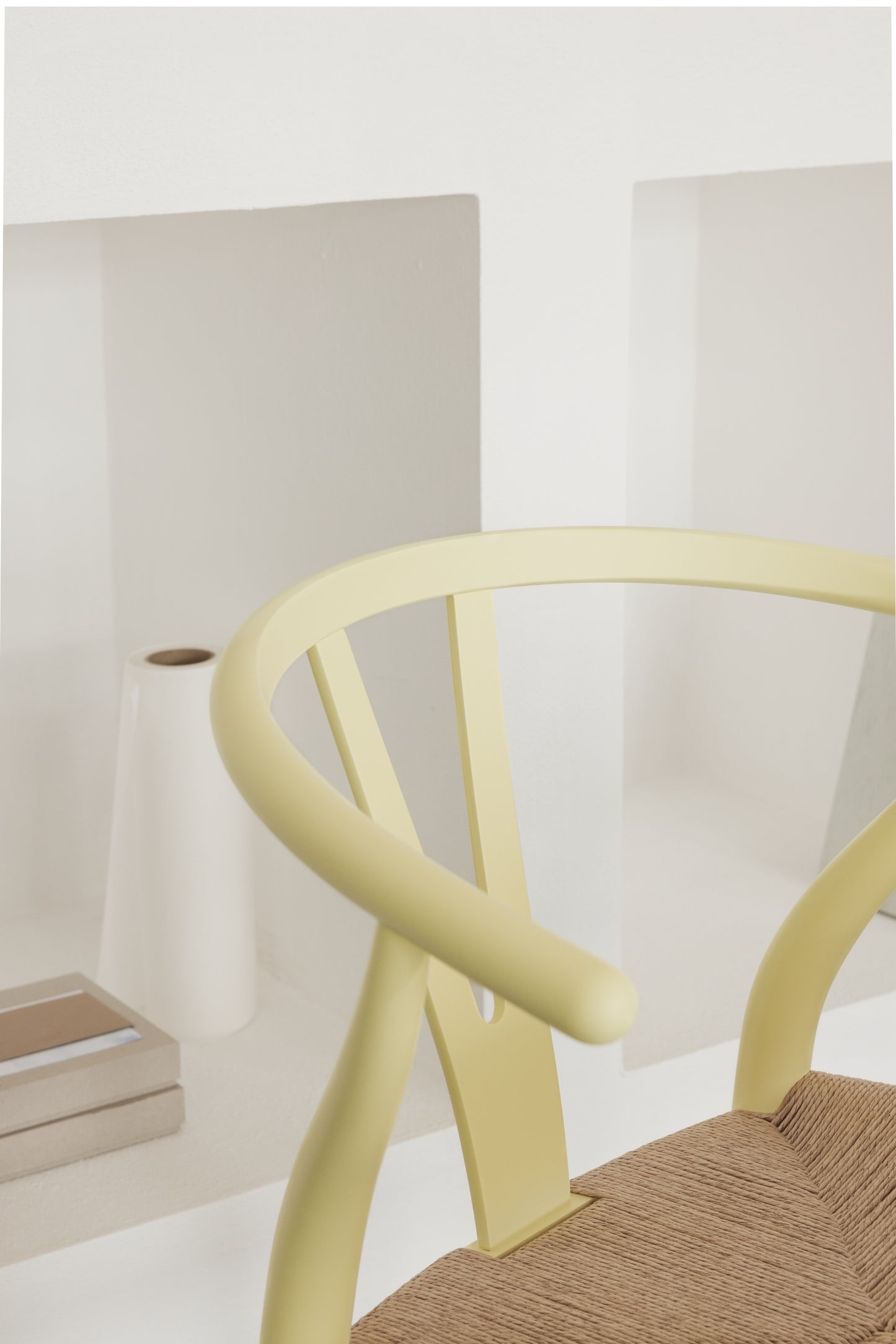 Carl Hansen & Søn CH24 Wishbone Soft Hollyhock pyökki/luonnonväri