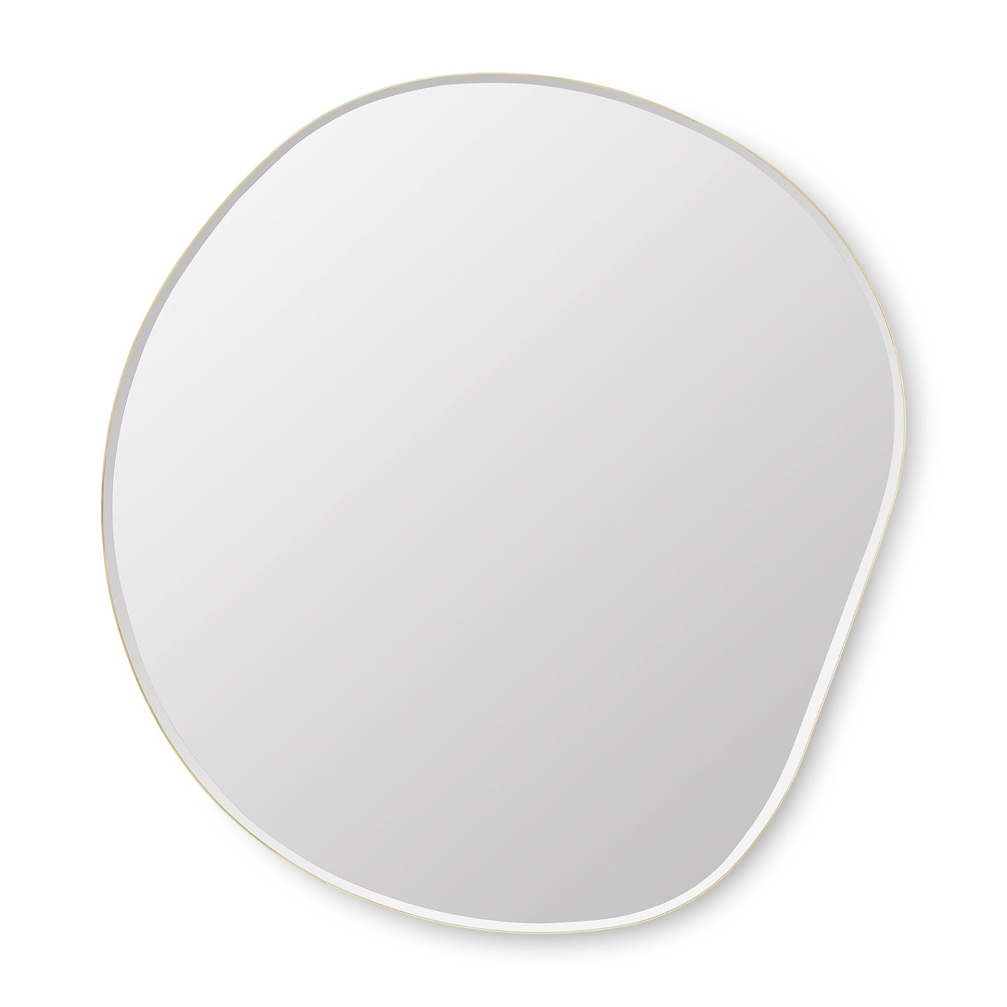 Ferm Living Pond XL peili messinki