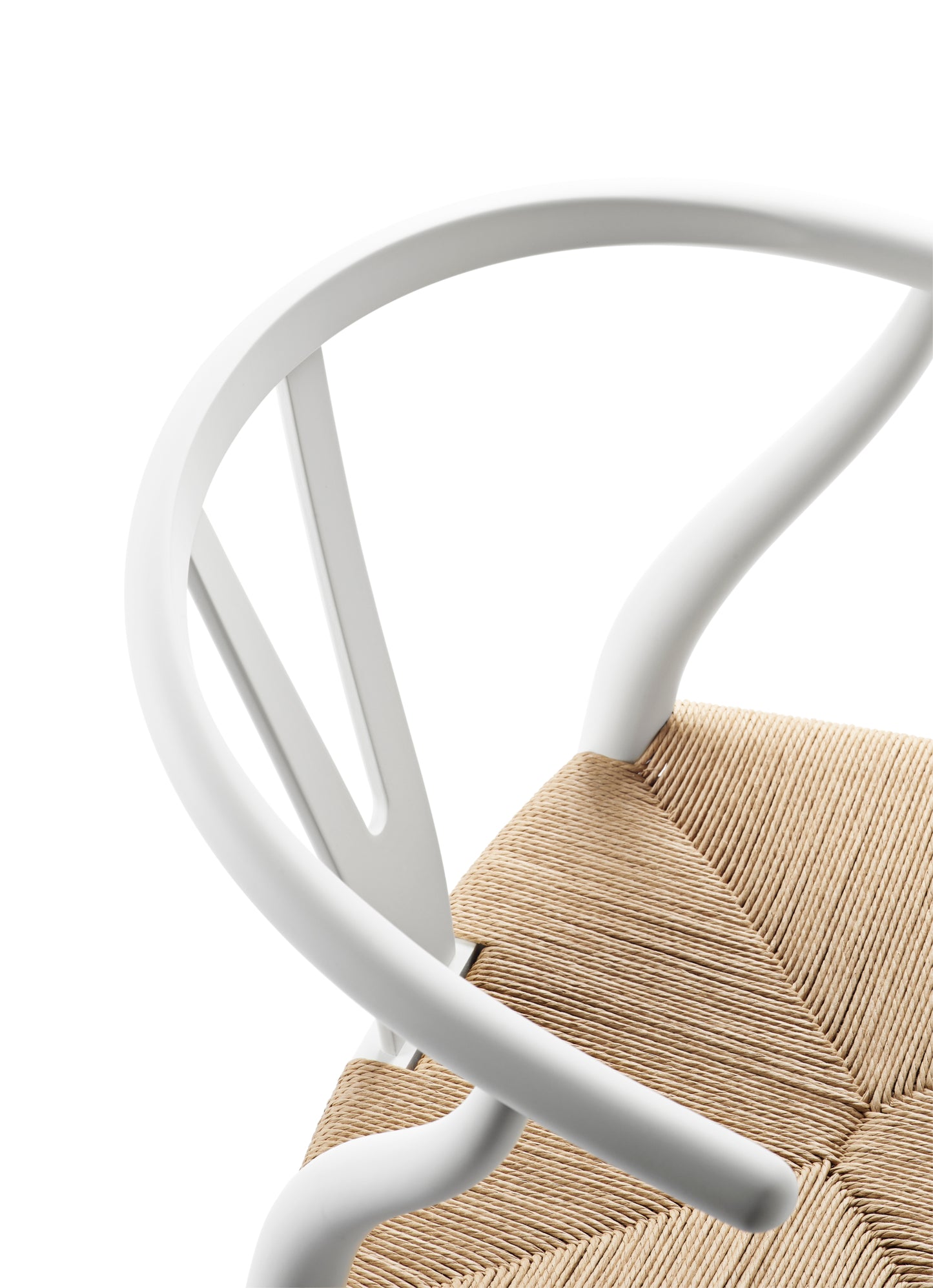 Carl Hansen & Søn CH24 Wishbone Soft valkoinen pyökki/luonnonväri