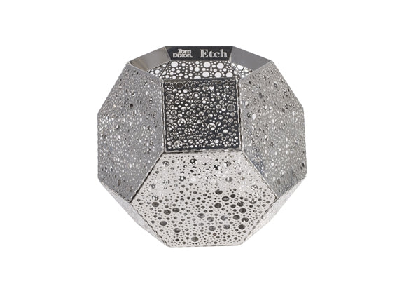 Tom Dixon Etch kynttilälyhty hopea