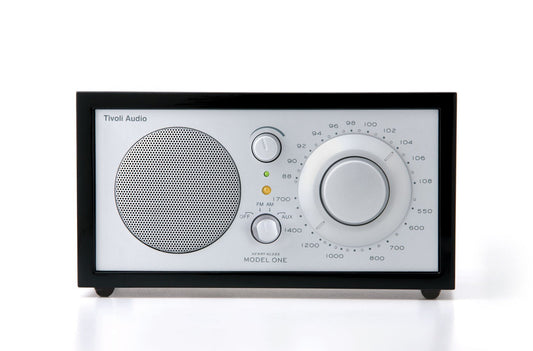 Tivoli Audio Model One musta/hopea