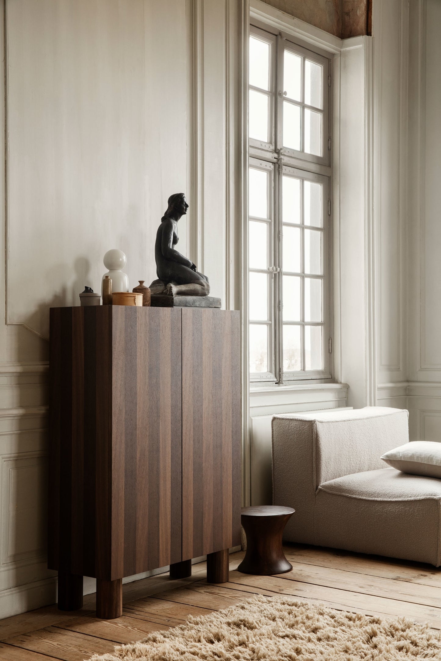 Ferm Living Spin jakkara ruskea