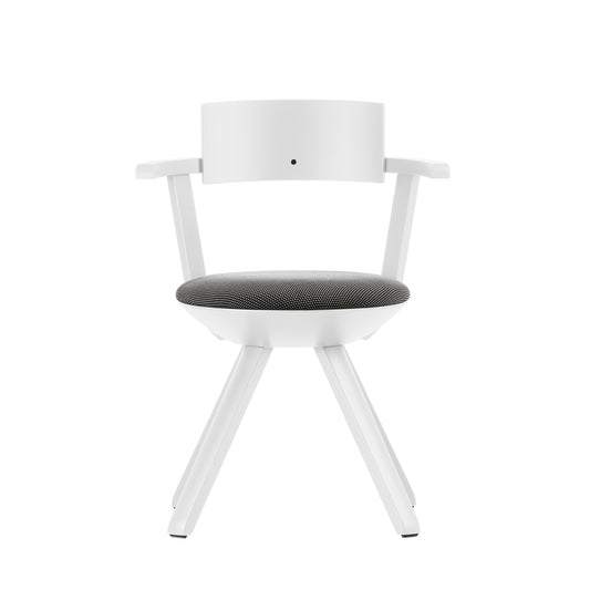 Artek KG002 Rival tuoli maalattu valkoinen