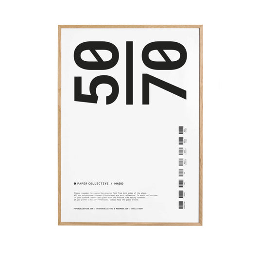 Paper Collective kehys 50x70 tammi