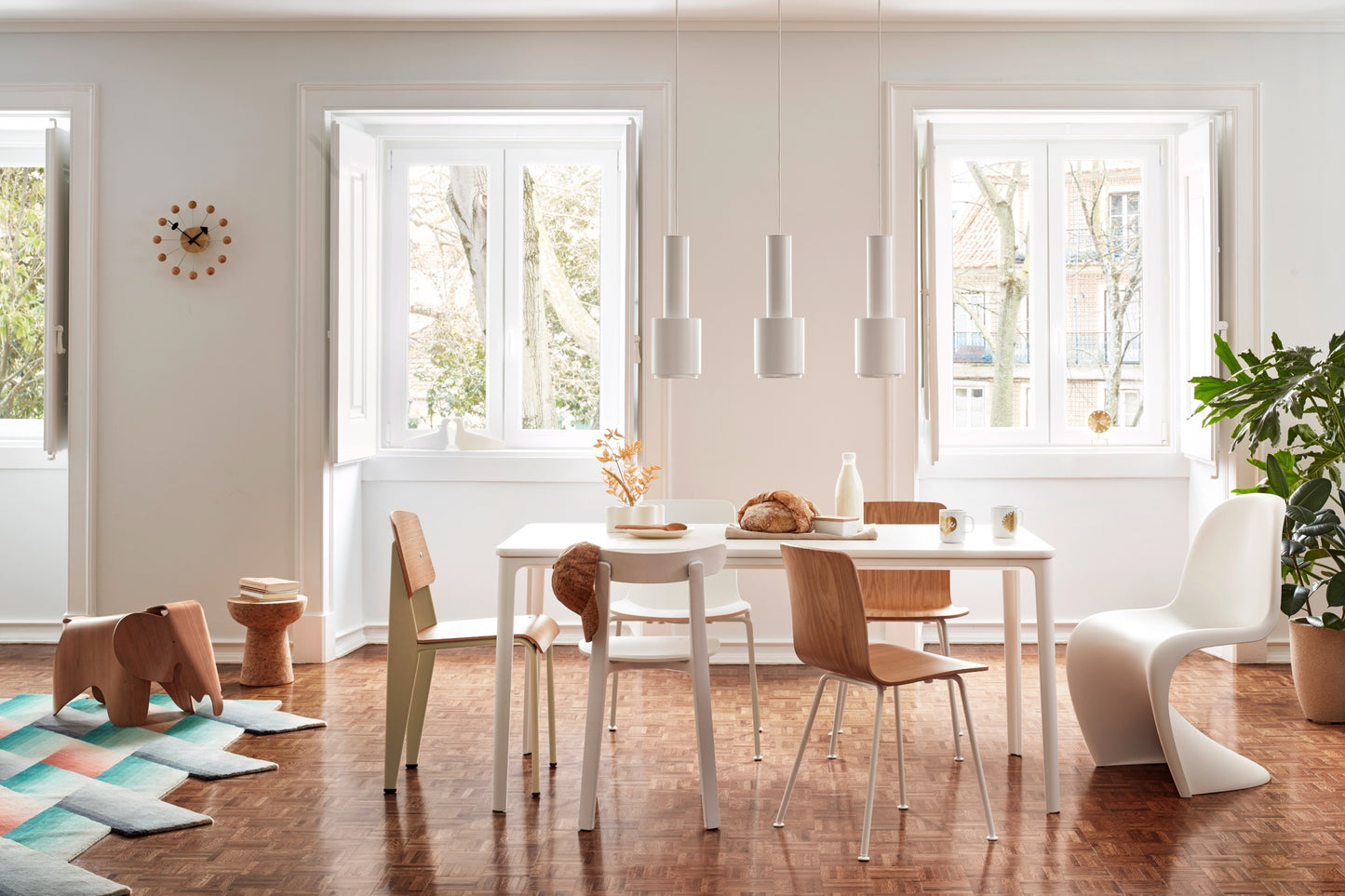 Vitra Panton tuoli valkoinen