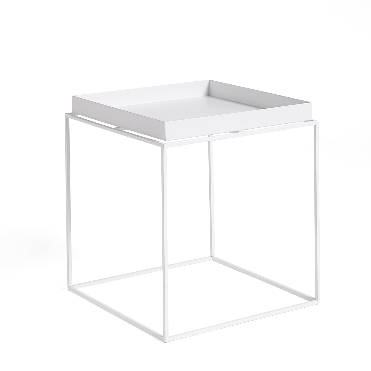HAY Tray pöytä 40x40 valkoinen