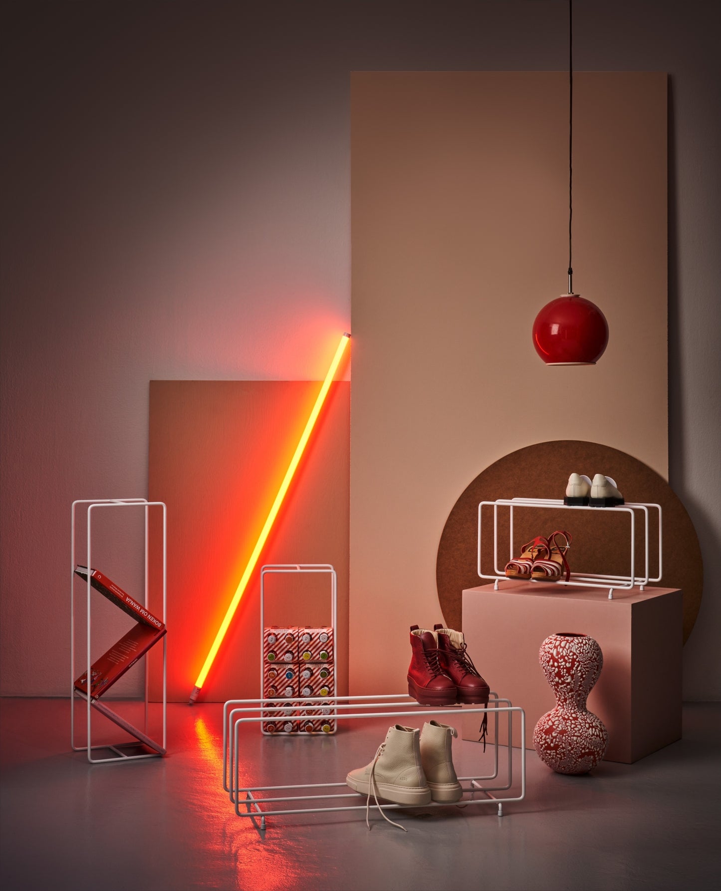 Maze Mixrack säilytysteline valkoinen